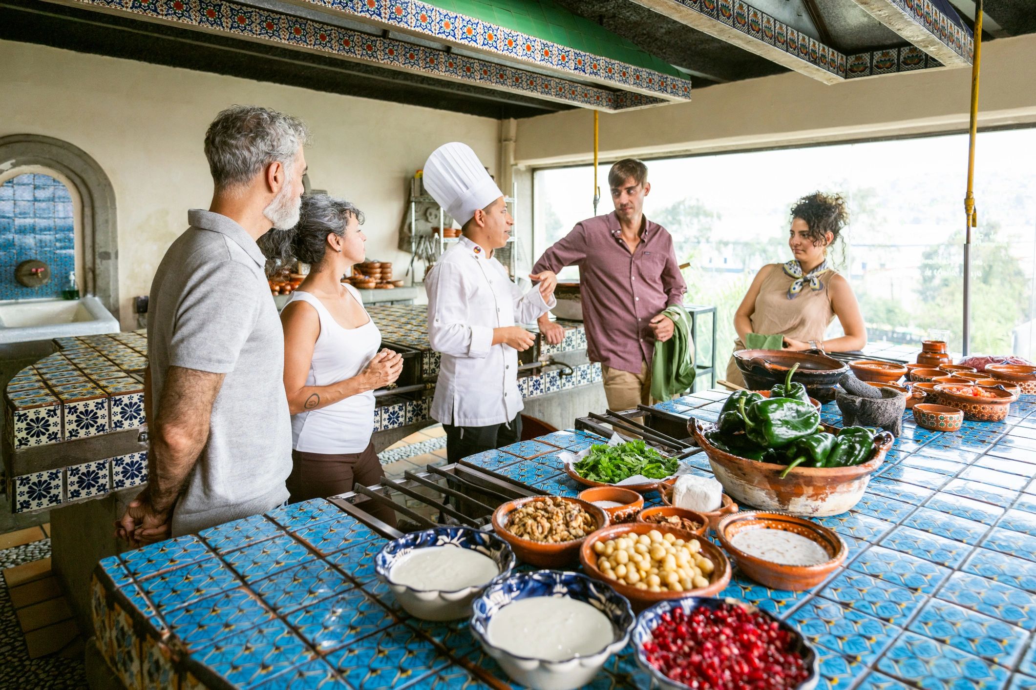 Chef preparing a private dinner experience
